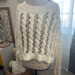 Creme Zara sweater